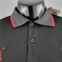 AC Milan 22/23 Black Polo Shirt