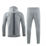 Real Madrid 19-20 Grey Hoody Kit