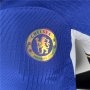 23/24 Chelsea Football Shirt Home Blue Soccer Jersey (Authentic Version)