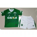 Kids Chapecoense Home 2016/17 Soccer Jersey (Shirt+Shorts)