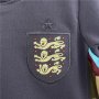 Kids England UEFA Euro 2024 Away Dark Blue Soccer Kit(Shirt+Shorts)