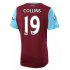 West Ham Home 2015-16 COLLINS #19 Soccer Jersey