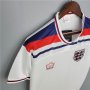 1982 England Home White&Red Retro Soccer Jersey Football Shirt