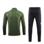 19-20 Napoli Green High Neck Collar Training Jacket