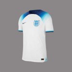 World Cup 2022 England Home Kit Soccer Shirt White Football Shirt (Authentic Version)