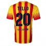13/14 Barcelona #20 TELLO Away Shirt