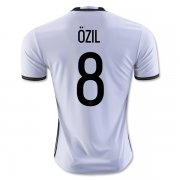 Germany Home 2016 OZIL #8 Soccer Jersey