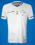 Cruzeiro 15-16 White Away Soccer Jersey