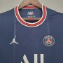 Paris Saint Germain 21-22 Home Navy PSG Soccer Jersey Football Shirt