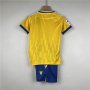 Kids Cádiz C.F. 23/24 Home Football Soccer Kit (Shirt+Shorts)