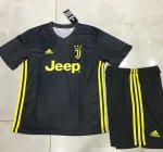 Kids Juventus 2018/19 third Soccer Suits (Shirt+Shorts)