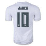 Real Madrid Home 2015-16 JAMES #10 Soccer Jersey