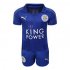 Kids Cheap Leicester City football shirt Home 2016/17 Soccer Kit(Shirt+Shorts)