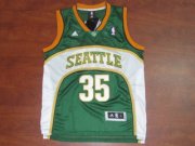 Seattle Supersonic Kevin Durant #35 Green Jersey