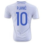 Bosnia and Herzegovina Away 2016 PJANIC #10 Soccer Jersey