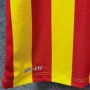 Barcelona FC Retro Soccer Jersey 13-14 Yellow Football Shirt