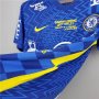 Chelsea 21-22 Home Blue Commemorative Edition Soccer Jersey Football Shirt