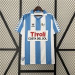 Retrp Malaga 120th Anniversary Soccer Jersey Home Football Shirt