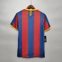 Barcelona FC 10-11 Retro Blue&Red Soccer Jersey Football Shirt