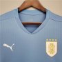 Uruguay 2021 Home Kit Soccer Jersey Blue Football Shirt