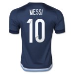 Argentina 2015-16 MESSI #10 Away Soccer Jersey
