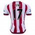 Sunderland Home 2015-16 LENS #17 Soccer Jersey