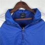 2023 Italy Kit Blue Windbreaker Jacket