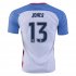 USA Home 2016 JONES #13 Soccer Jersey