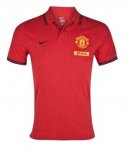 Manchester United Red Core Polo T-Shirt Replica