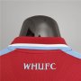 West Ham United 21-22 Home Red Soccer Jersey Football Shirt (Player Version)