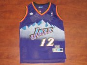 Utah Jazz John Stockton #12 Purple Jersey
