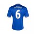 13-14 Chelsea #6 Romeu Blue Home Soccer Jersey Shirt