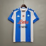 Napoli 20-21 4th Blue Soccer Shirt Jersey