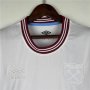 West Ham United 23/24 Football Shirt Away White Soccer Shirt