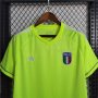 2023 Italy Football Shirt Goalkeeper Green Soccer Jersey