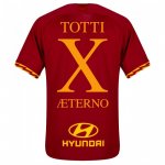2019-20 AS Roma Home Aeterno X TOTTI Soccer Shirt Jersey