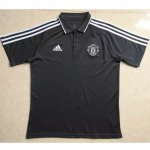 Manchester United 2017/18 Black Polo Jersey Shirt