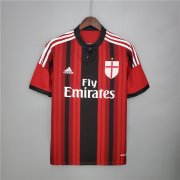 AC Milan 2014-15 Home Red Retro Soccer Shirt Jersey