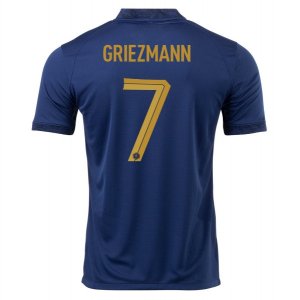 World Cup 2022 France Home GRIEZMANN Soccer Jersey Football Shirt