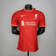 Liverpool 21-22 Home Red Soccer Jersey Football Shirt (Player Version)
