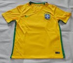 Brazil 2015-16 Home Soccer Jersey
