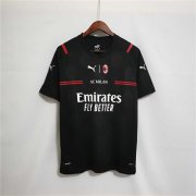 AC Milan 21-22 Away Black Soccer Jersey Football Shirt