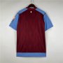 Aston Villa 23/24 Home Soccer Jersey Red Football Shirt