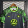 Wolfsburg 23/24 Away Soccer Jersey Football Shirt