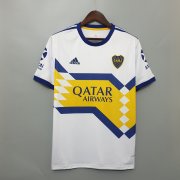 Boca Juniors 20-21 Away White Soccer Jersey Football Shirt