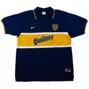 97-98 BOCA JUNIORS HOME RETRO FOOTBALL SHIRT JERSEY