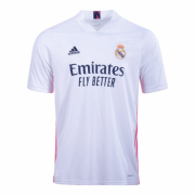 Real Madrid 20-21 Home White Soccer Jersey Shirt