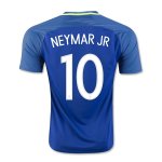 Brazil Away 2016 NEYMAR JR 10 Soccer Jersey
