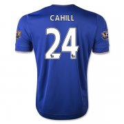 Chelsea 2015-16 Home Soccer Jersey CAHILL #24