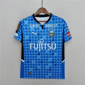 Kawasaki Frontale 22/23 Home Blue Soccer Jersey Football Shirt